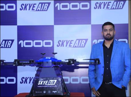 Skye Air Mobility crosses landmark of 1000 drone-based deliveries