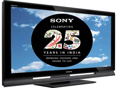 Sony brand  celebrates  25 years in India
