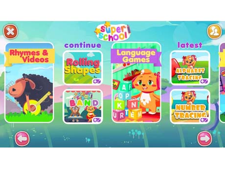SuperSchool offers 50+ educational games for primary school kids