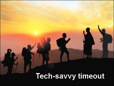 Tech savvy timeout is here