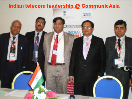 India's apex telecom body  debuts at CommunicAsia