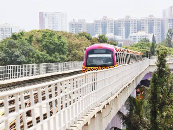 The 13-Km section of  the  Bengaluru Metro From Whitefield is now an IT sector umbilical