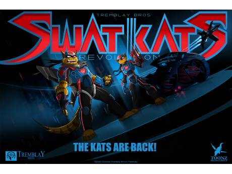 Toonz to  help revive cult  90s animation show, SWAT-KATS