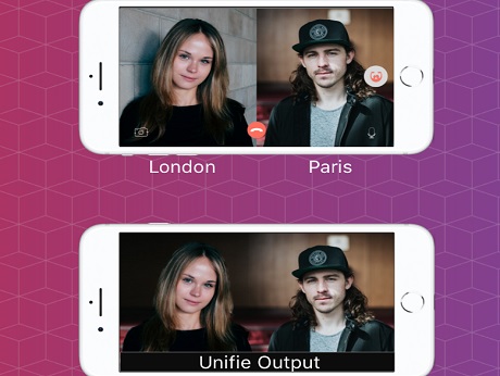 Unifie app lets you combine selfies to create a  duo image