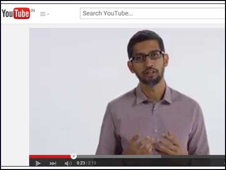 US Silicon Valley behind Digital India vision, says  Google's Sundar Pichai