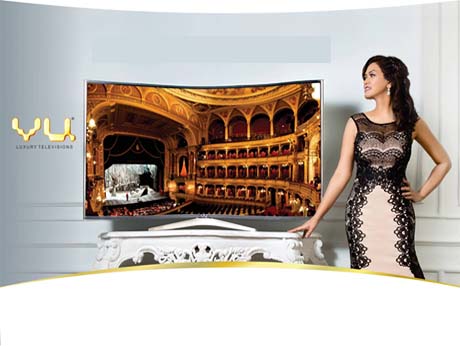 Vu unveils new curved and UHD TVs