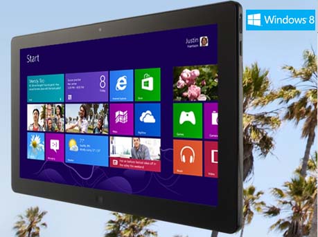 Microsoft  unveils touch-based Windows 8