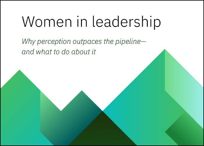 Women in leadership pipeline has hollowed out in the middle