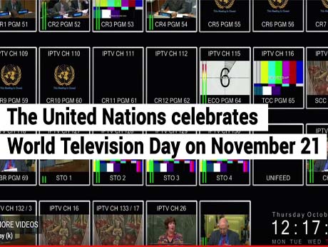 World  Television Day  highlights convergence of new digital technologies in broadcast and Internet  