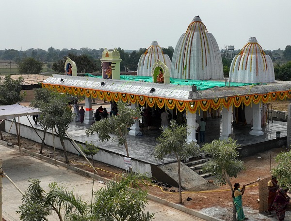 World-first 3-D printed temple is ready in  Siddipet