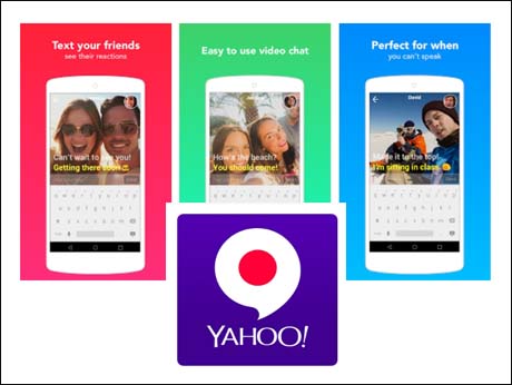 Yahoo adds silent video to its texting tool