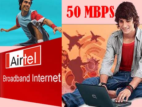 50 MBPS -- fastest broadband Net access in India