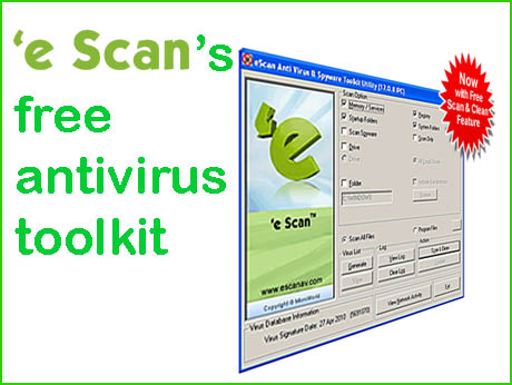 New e-Scan download  takes on Malware