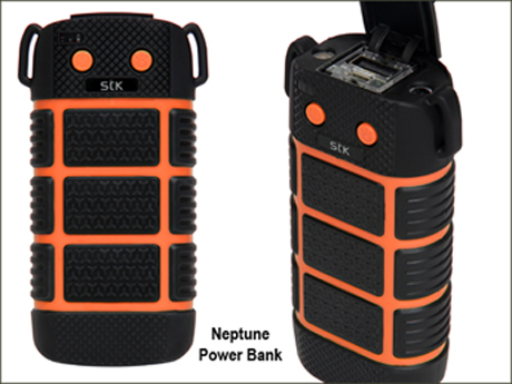 From STK,  a power  bank for the back packing outdoors type