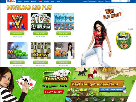 Ibibo morphs games with social networking