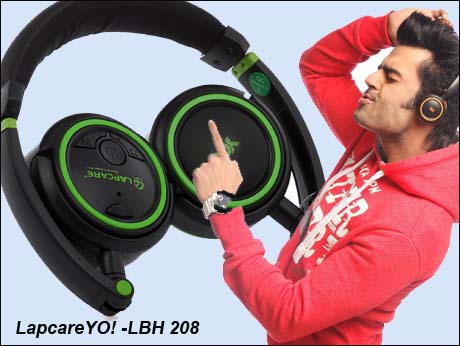 Lapcare launches foldable noise cancelling headphones