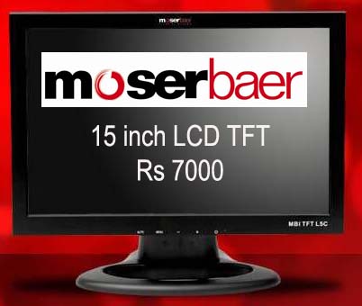 Moser Baer launches LCD monitor