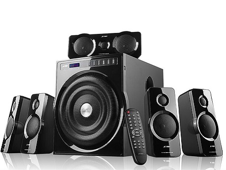 New F&D speaker system combines  sound with sight