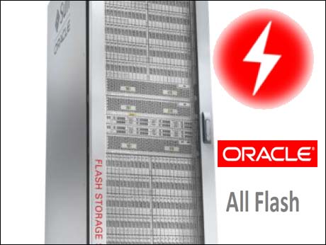 Oracle offers  all-Flash storage system