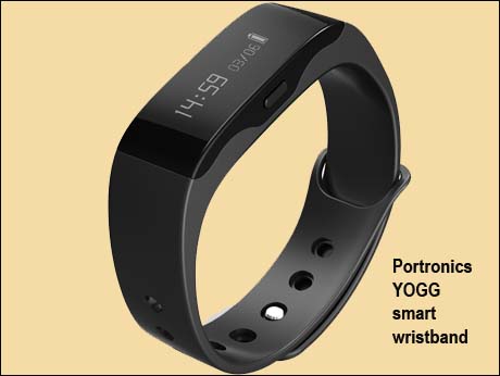 Portronics launches  wrist watch cum activity tracker