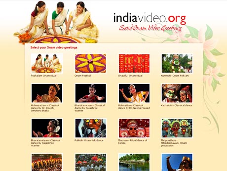 Greet your friends with an Onam video!