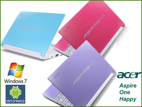 Acer Aspire One Happy: dual-OS netbook