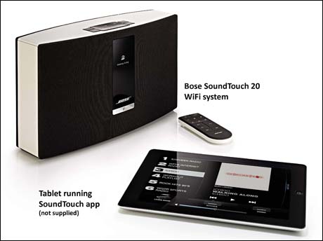 Bose SoundTouch:  a shift from making music,  to managing it 