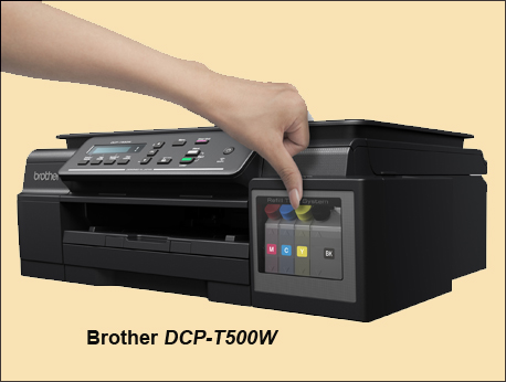 Brother DCP-T500W: Fill-up-and-go inkjet   tank printer
