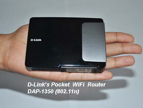 D-Link's  3-in-1 wireless acces device: DAP-1350