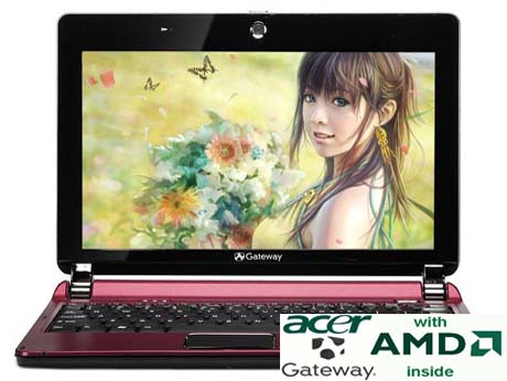 AMD-fuelled Gateway Netbook from Acer