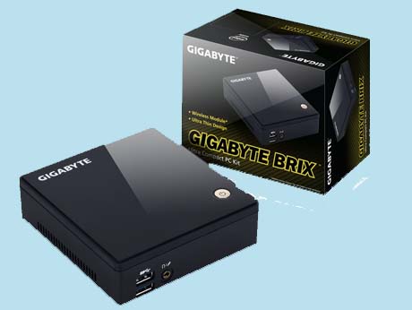 Gigabyte BRIX:  DIY PC