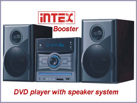 Intex Booster: DVD player with integrated audio system