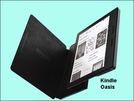 Kindle Oasis:Thinner, lighter, sharper 