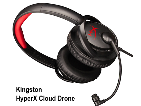 Kingston HyperX Cloud Drone  headphones: aimed at gamers