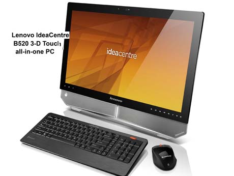 Lenovo IdeaCenter B520 all-in-one PC with 3-D