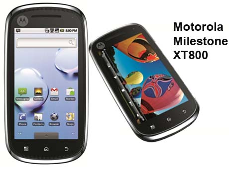 Motorola Milestone XT800: Dual SIM CDMA/GSM Android phone
