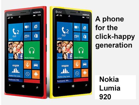 Nokia Lumia 920: A near- phablet for photography freaks