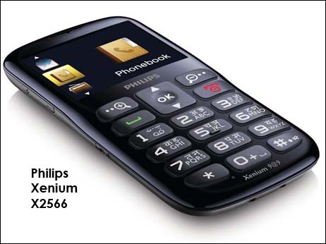 Philips Xenium X2566 phone:  Gift it to grandma!
