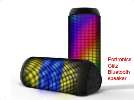 Portronics Glitz: This Bluetooth speaker is a mini powerhouse of sound and light