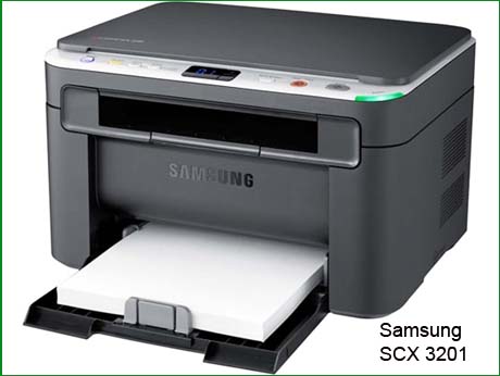 Samsung SCX 3201  small-footprint multi function printer