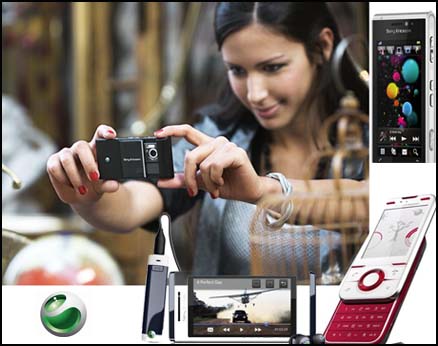 New Sony Ericsson phones  bring  gesture, touch,  high megapixels