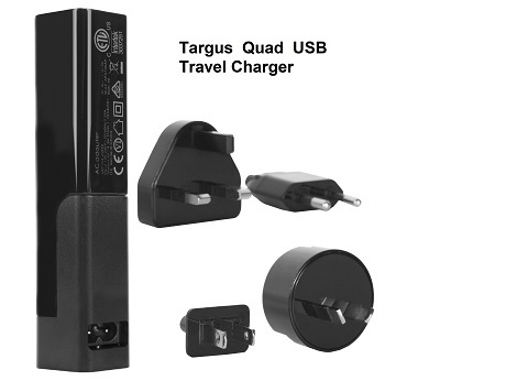 Targus Quad USB Travel charger is for the frequent traveller