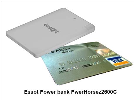 Ultra slim power bank from Essot