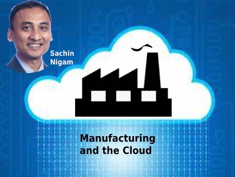 How can the manufacturing industry leverage cloud computing?