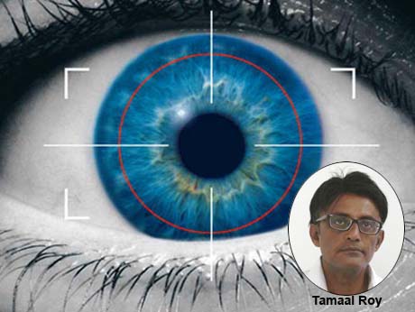 Iris scanners  are ideal for Aadhaar authentication