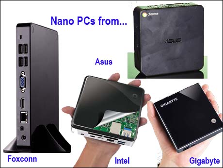 Nano PCs:  pint sized powerhouses, that say the PC isn't dead