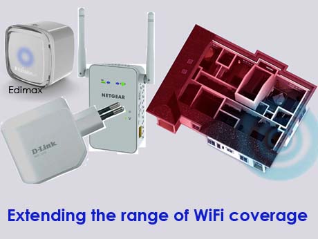 Regain your wireless freedom - with WiFi Extenders