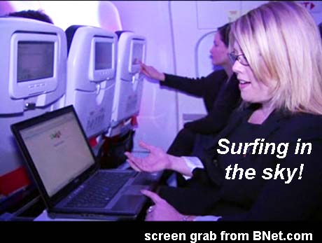 Internet on airplanes? Finally, the push has come!
