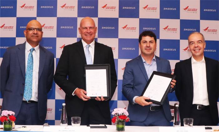 Amadeus to power Air India's passenger service platform