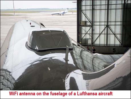 Internet for passengers soon, on Lufthansa  A320 flights
